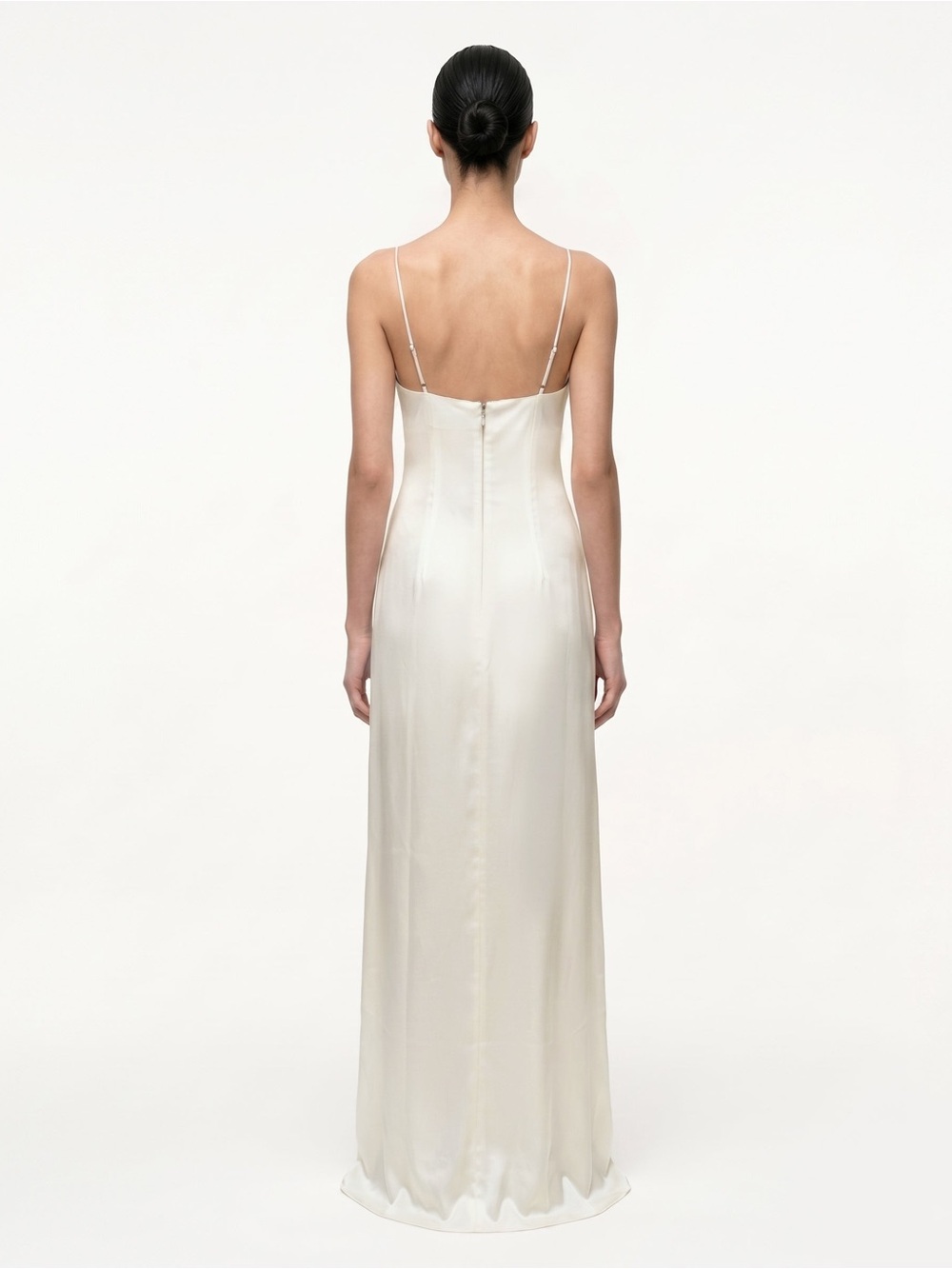 JW PEI Ivory Maxi Slip Dress with Lavender Floral Print New - Picture 2 of 5